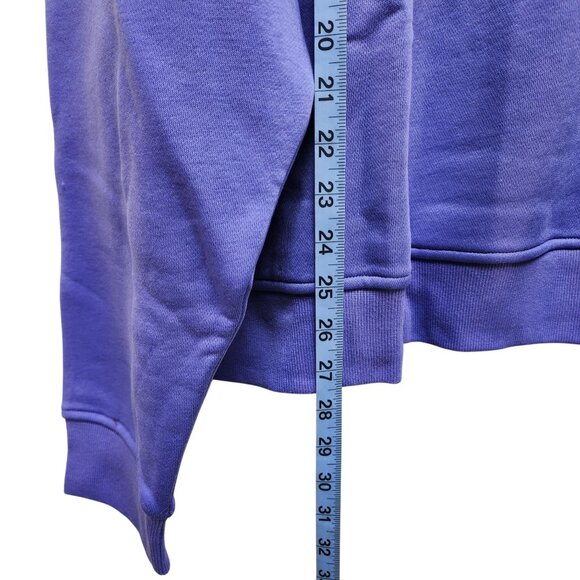 Womens Size 5X Purple Crewneck Sweatshirt Casual Pullover Relaxed Fit - Picture 4 of 5